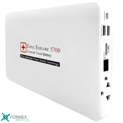 Zopec Explore 5700 Travel Battery - Krachtige reisbatterij met AC-uitgang